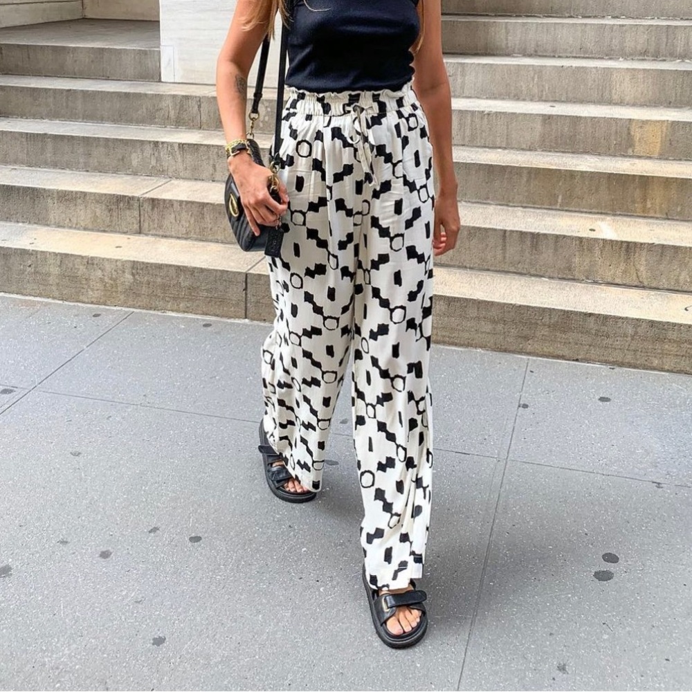 H&M wide summer pants